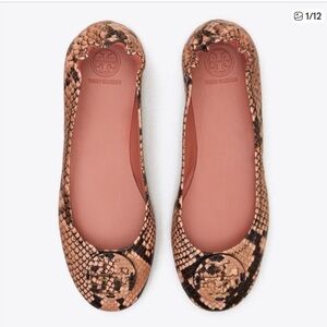Tory Burch Minnie Travel Ballet Flat Blush